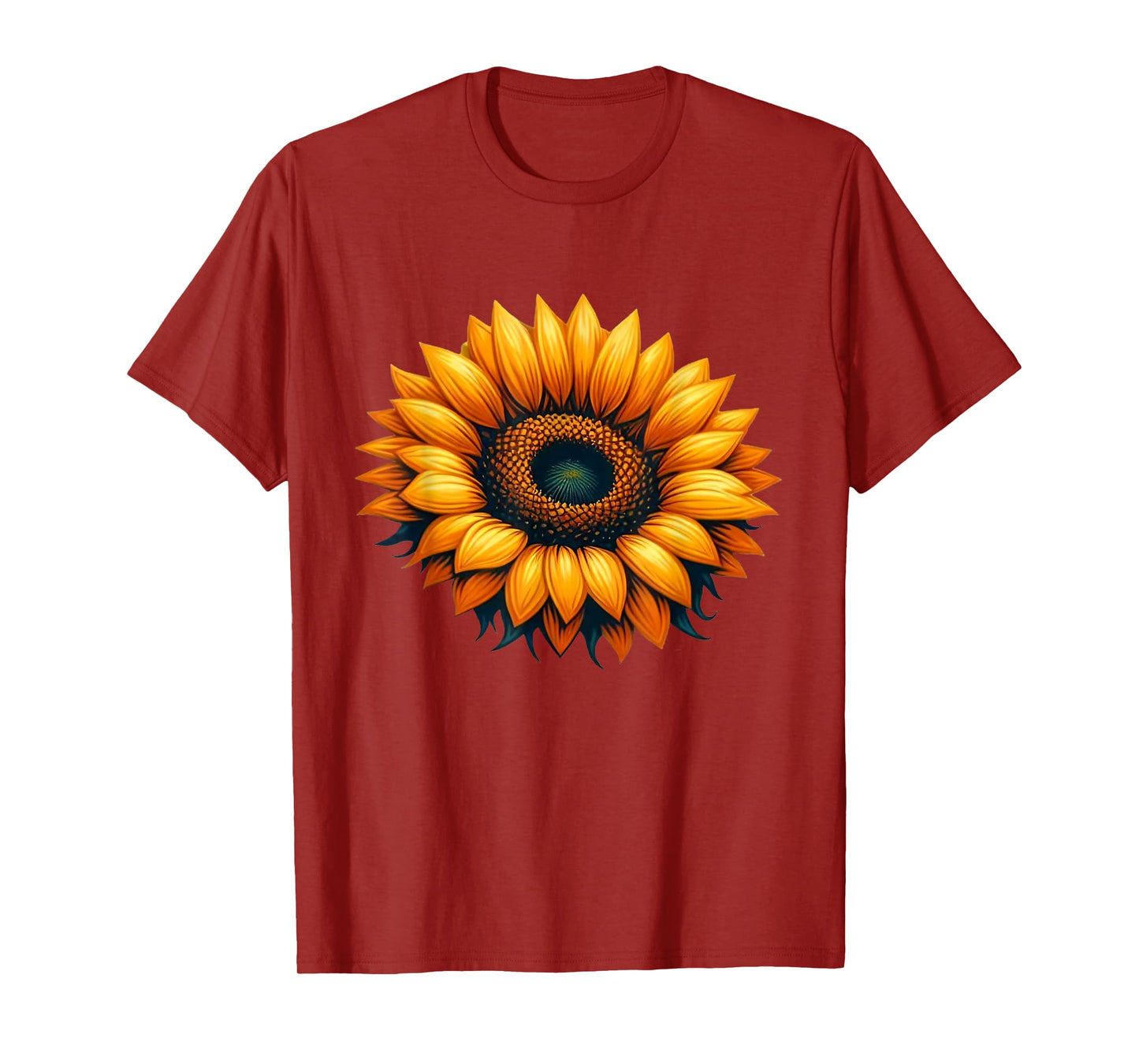 Elegance Sunflower Serenade Vintage Blossom T-Shirt