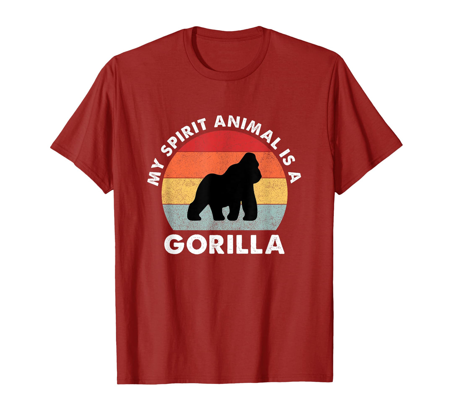 Vintage My Spirit Animal is a Gorilla T-Shirt