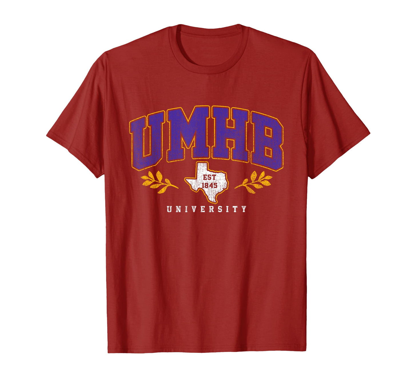 UMHB Institute of Technology Arch Retro for Men Women T-Shirt