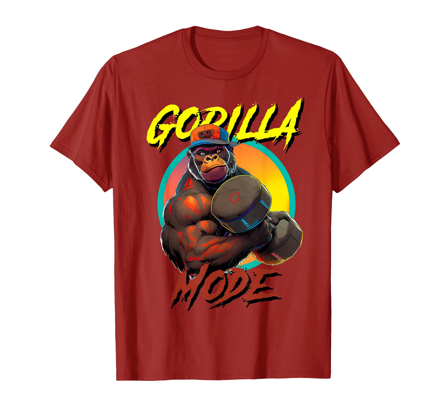 Bodybuilding Gorilla Mode workout T-Shirt