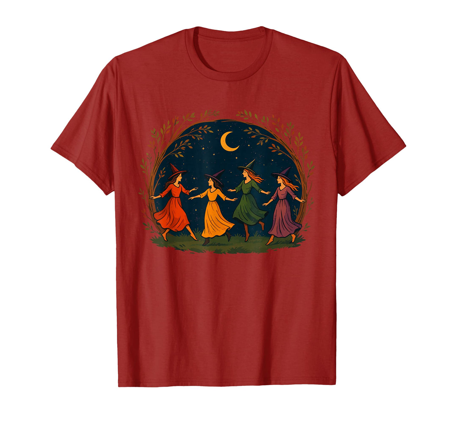 Witches Halloween Occult Witchcraft Witchy Spooky Season T-Shirt