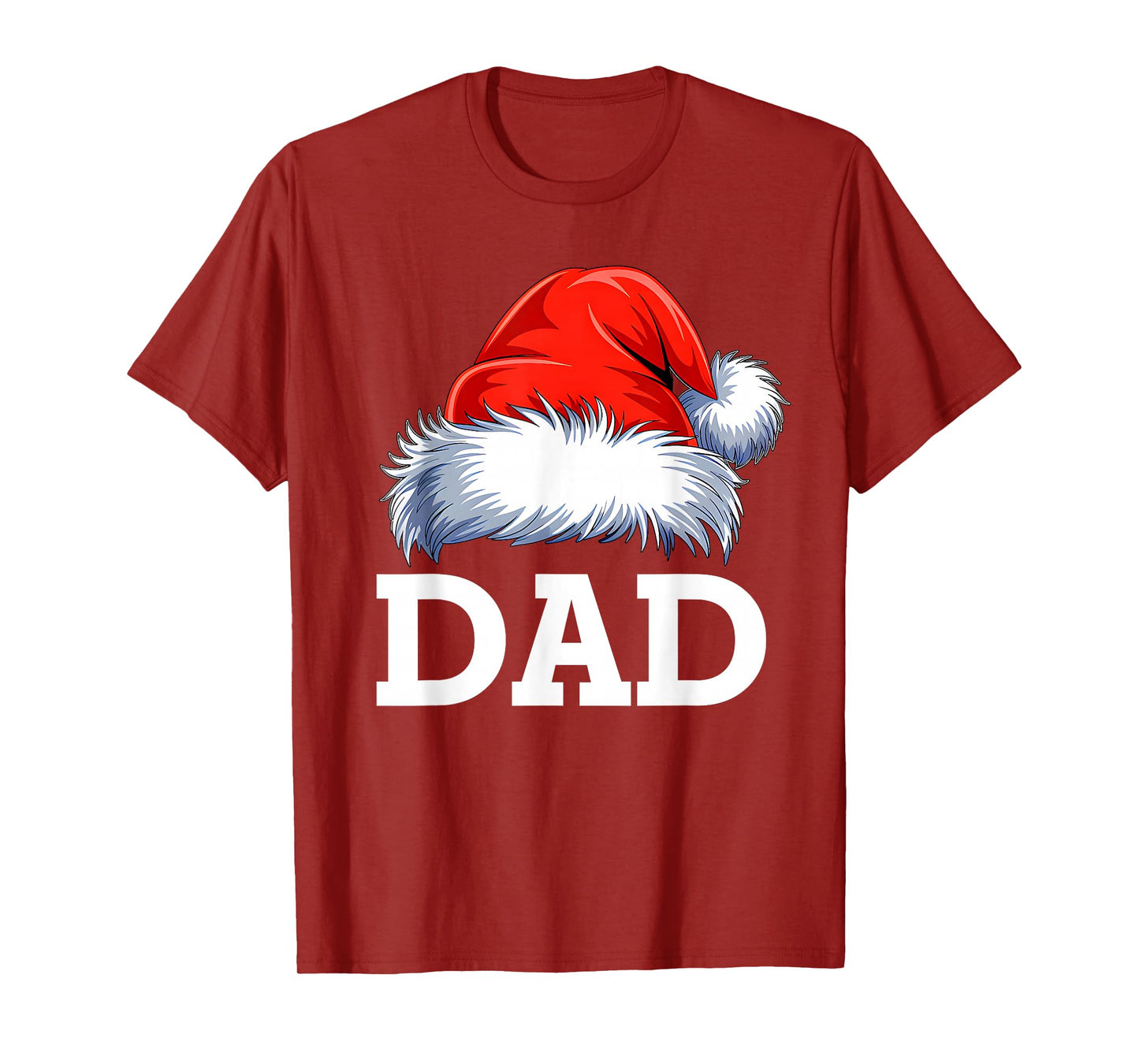 Dad Santa Christmas Family Matching Pajamas Xmas Squad T-Shirt