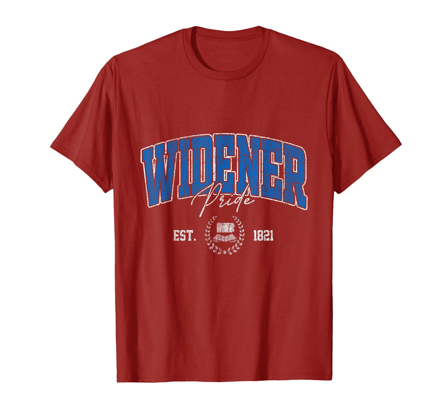 Retro Vintage Widener Athletic Sports Tee Men Women T-Shirt