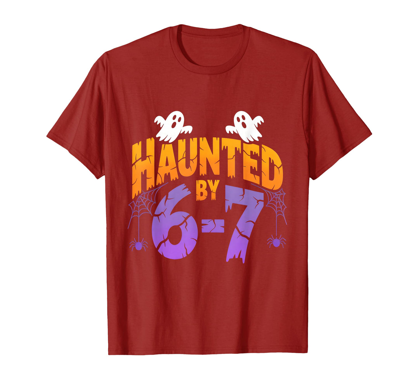 Retro 67 Halloween Haunted Spooky Six Seven 67 Halloween T-Shirt