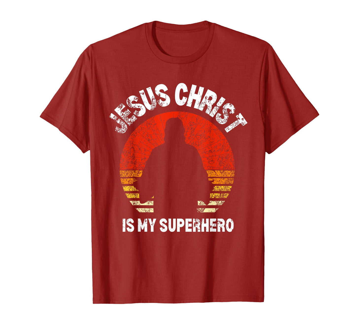 Jesus Christ Is My Superhero Jesus Kids Toddler Baby 5T 4T T-Shirt