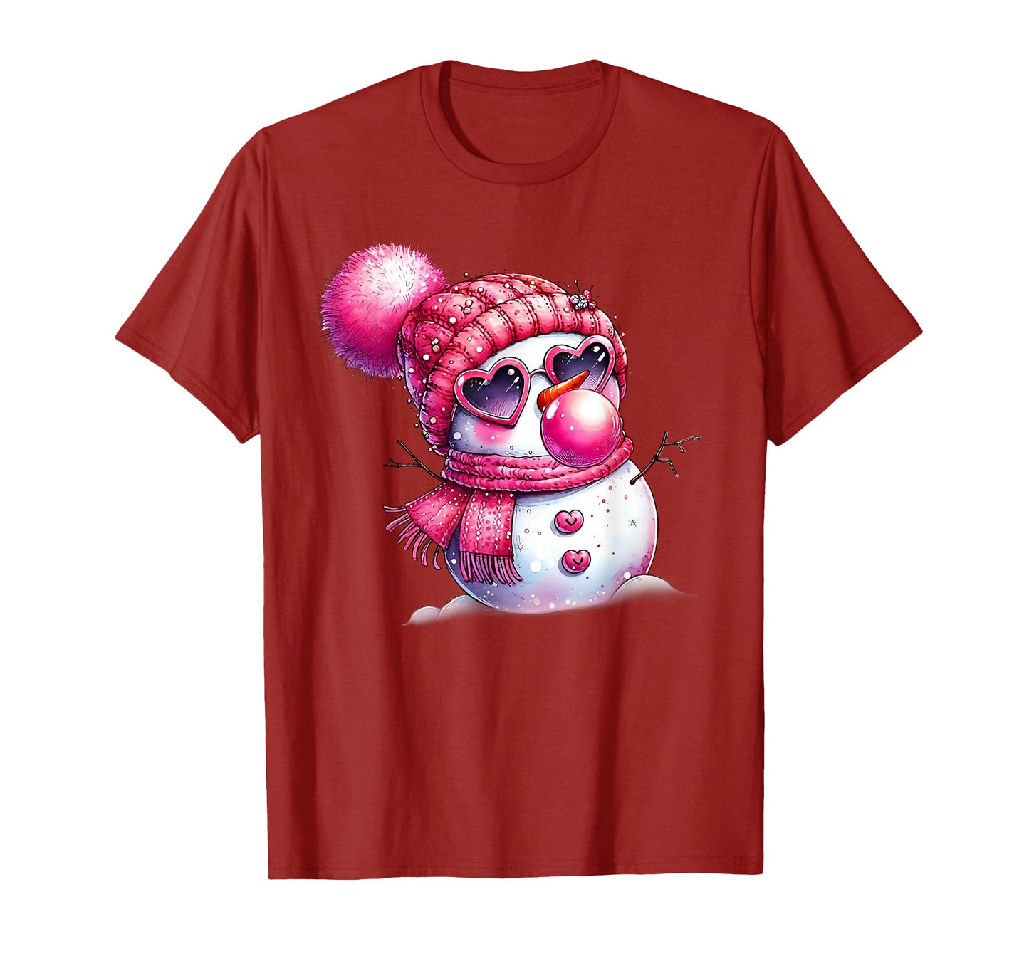 Funny Snowman Merry Christmas Xmas Pajamas Snowflake Holiday T-Shirt