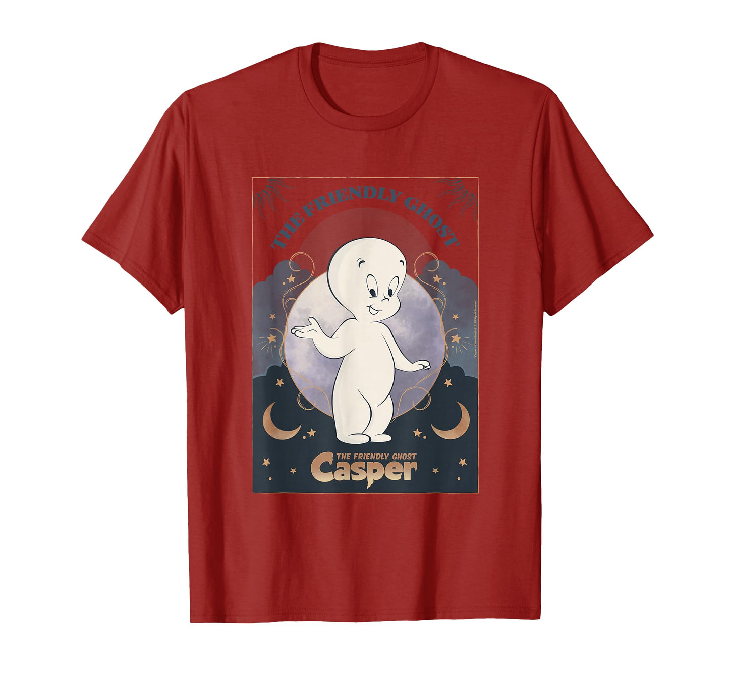 Casper The Friendly Ghost Moonlit Dream T-Shirt