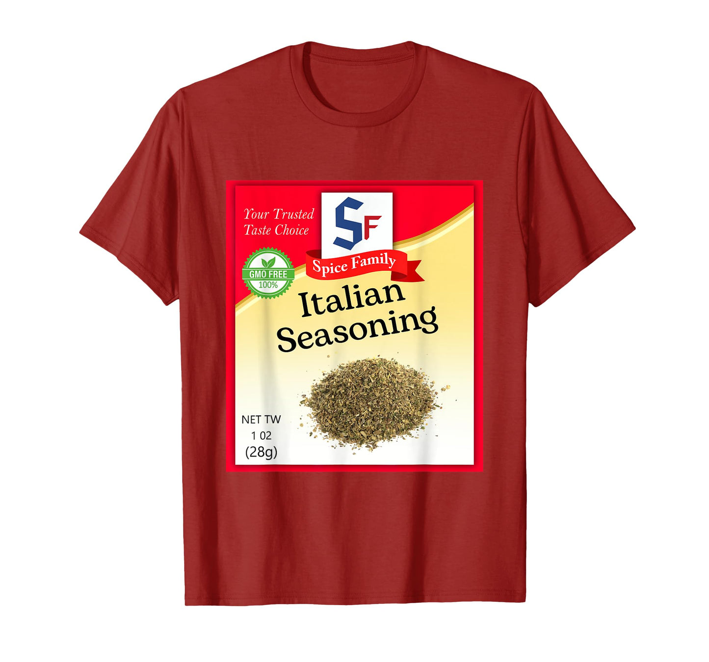 Italian Seasoning Condiment Holiday Spice Group Costumes T-Shirt