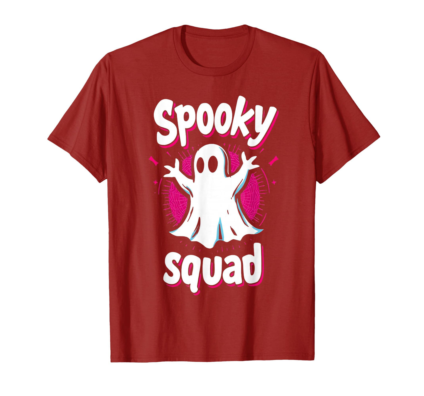 Funny Halloween Horror Season Spooky Squad 2025 Retro Family T-Shirt