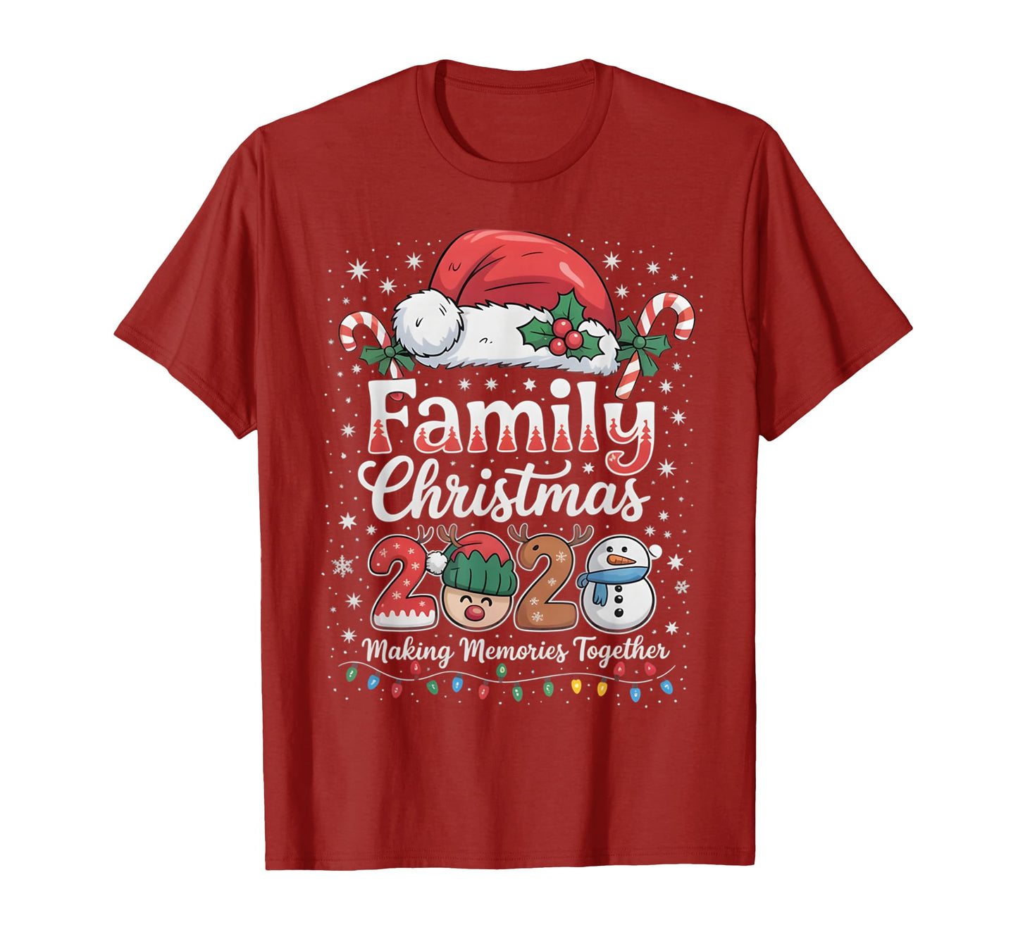 Family Christmas 2025 Matching Outfit Xmas Men Women Gifts T-Shirt