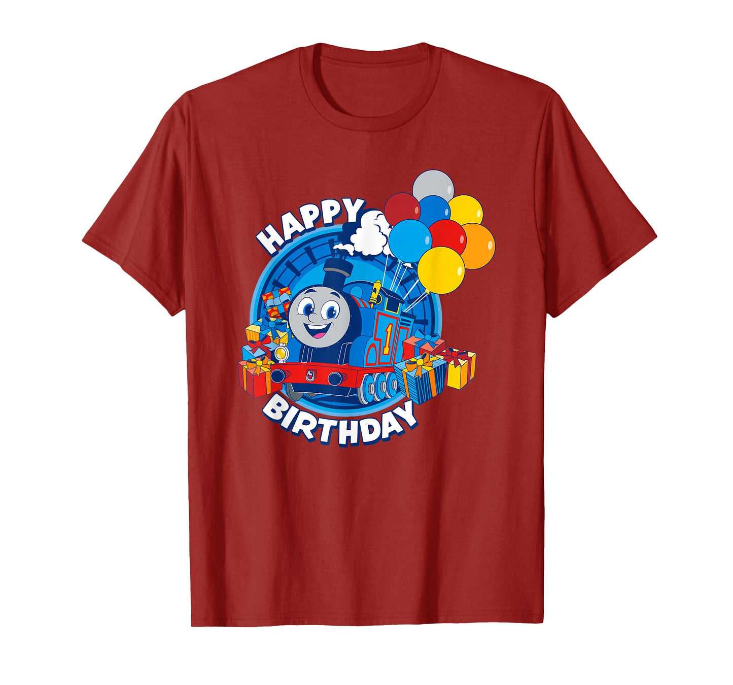 Thomas & Friends - Happy Birthday Balloons T-Shirt