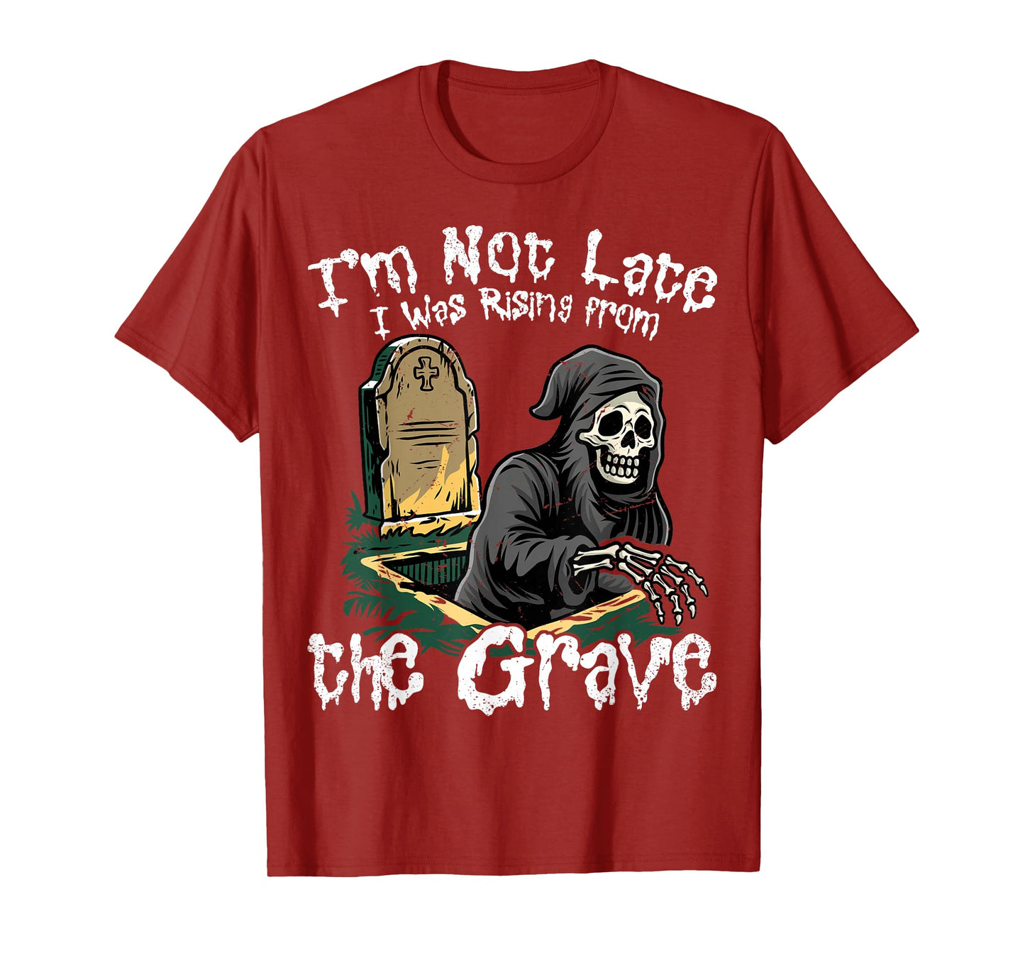 Rising from The Grave Halloween Spooky Haunted Season T-Shirt