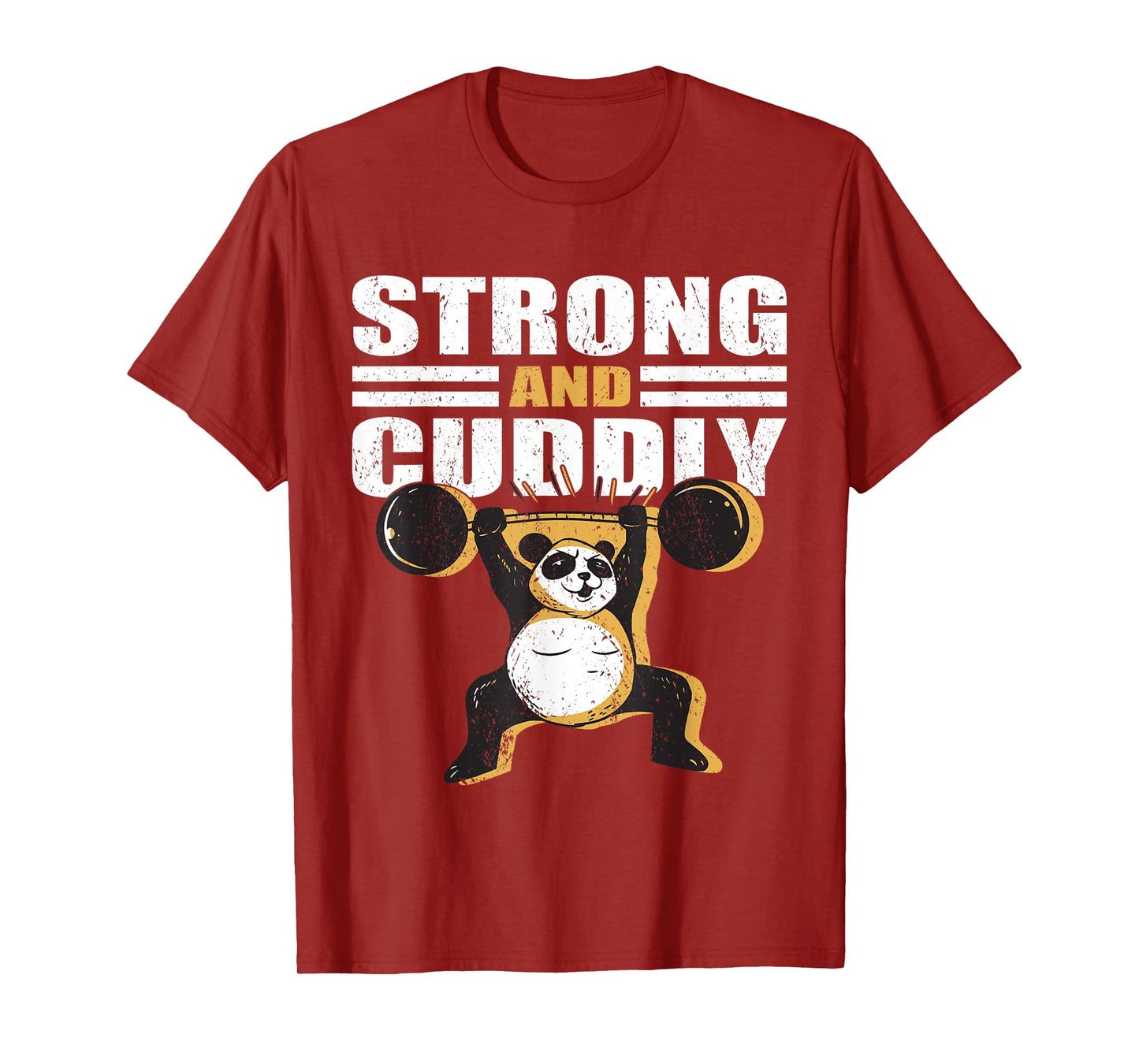 Strongman training equipment strong and cuddly bodybuilding T-Shirt