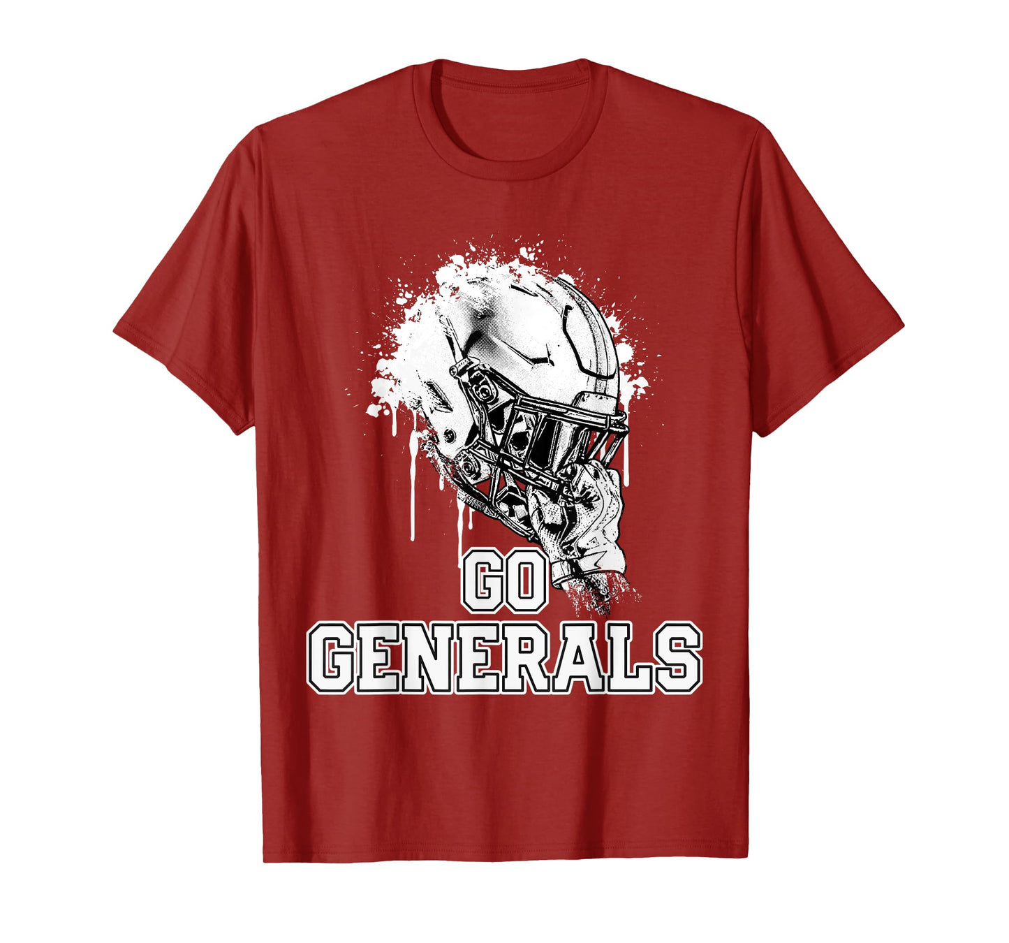 Clarksville Generals Rising Helmet GO! T-Shirt
