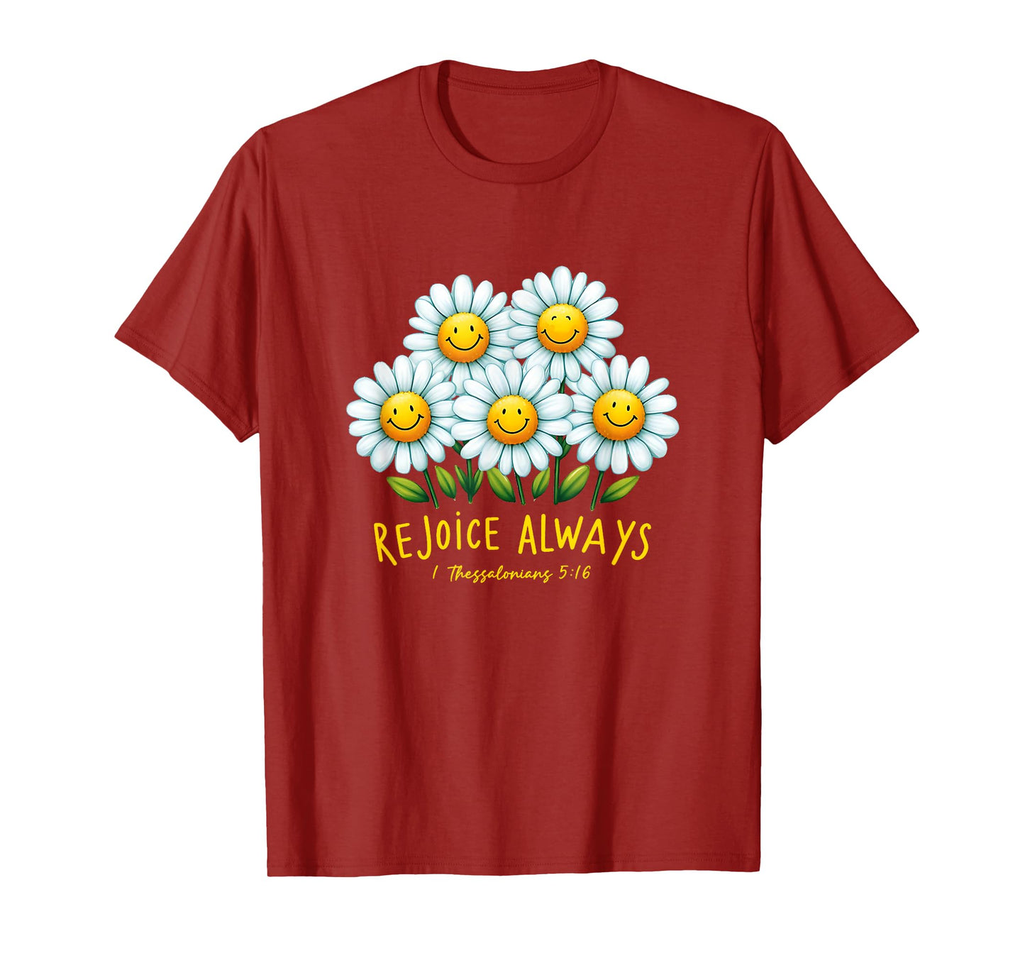 Rejoice Always God Faith Jesus T-Shirt