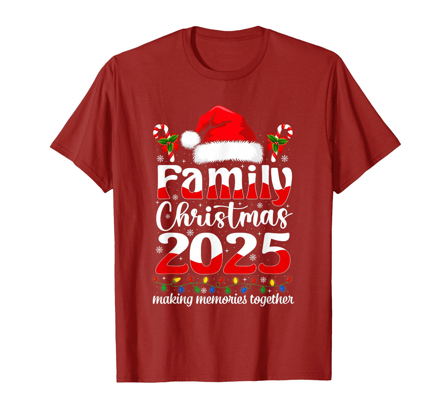Family Christmas 2025 Matching Family Christmas Xmas Squad T-Shirt