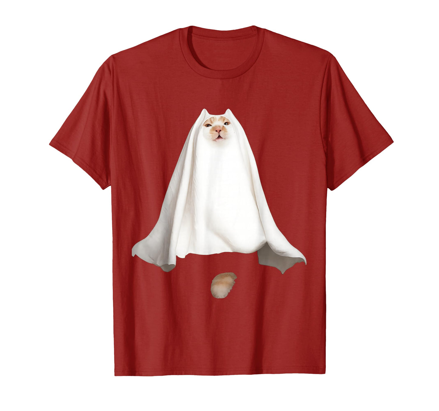 Cute Funny Wizard Cat Halloween Ghost Weird Kitten Cat Meme T-Shirt