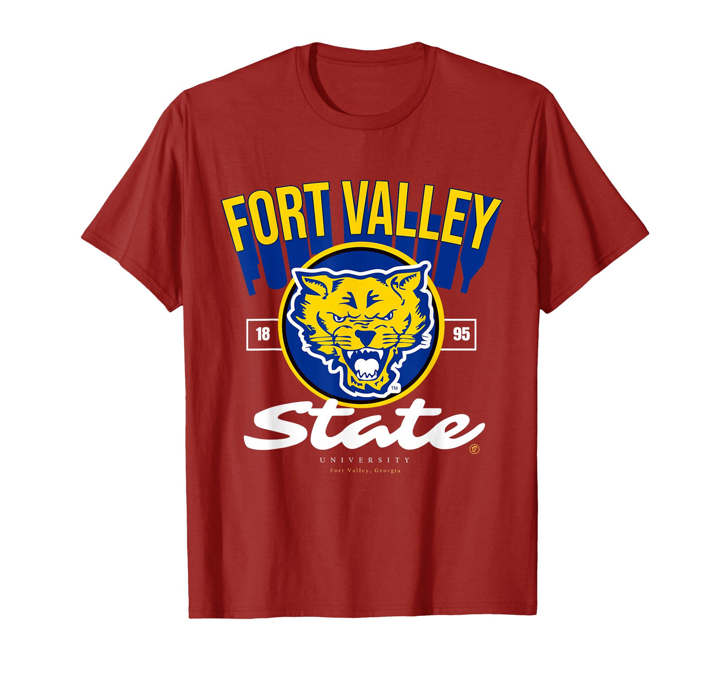 The Yard - Fort Valley State University - FVSU Fade HBCU T-Shirt