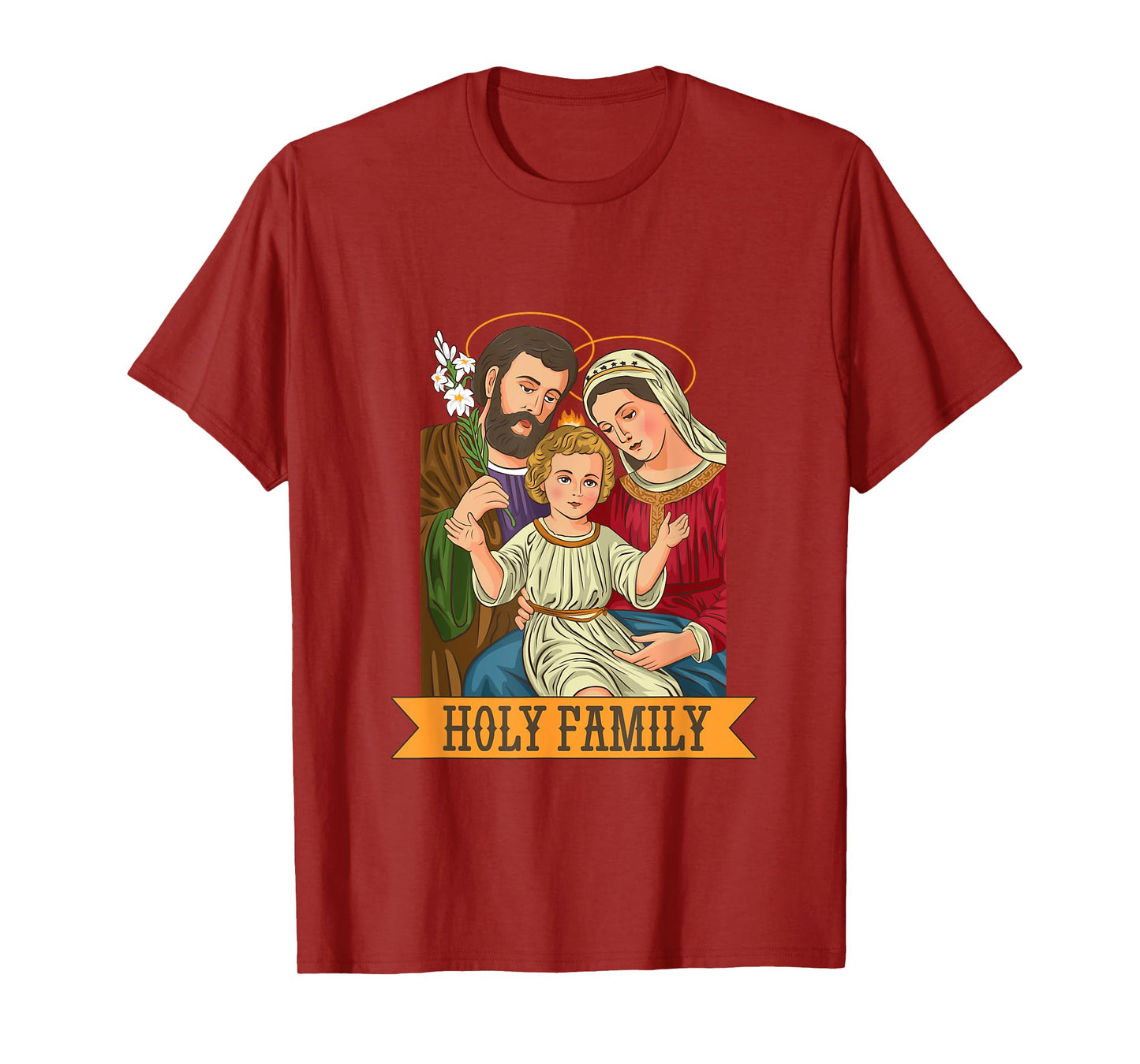 Jesus, Virgin Mary and St Joseph T-Shirt