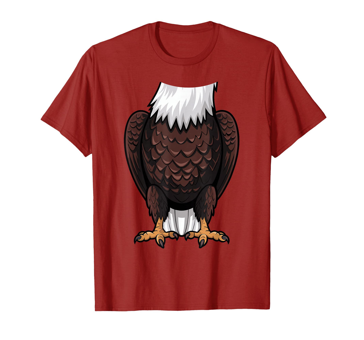 Bald Eagle Halloween Outfit Funny Simple Kids Costume Idea T-Shirt