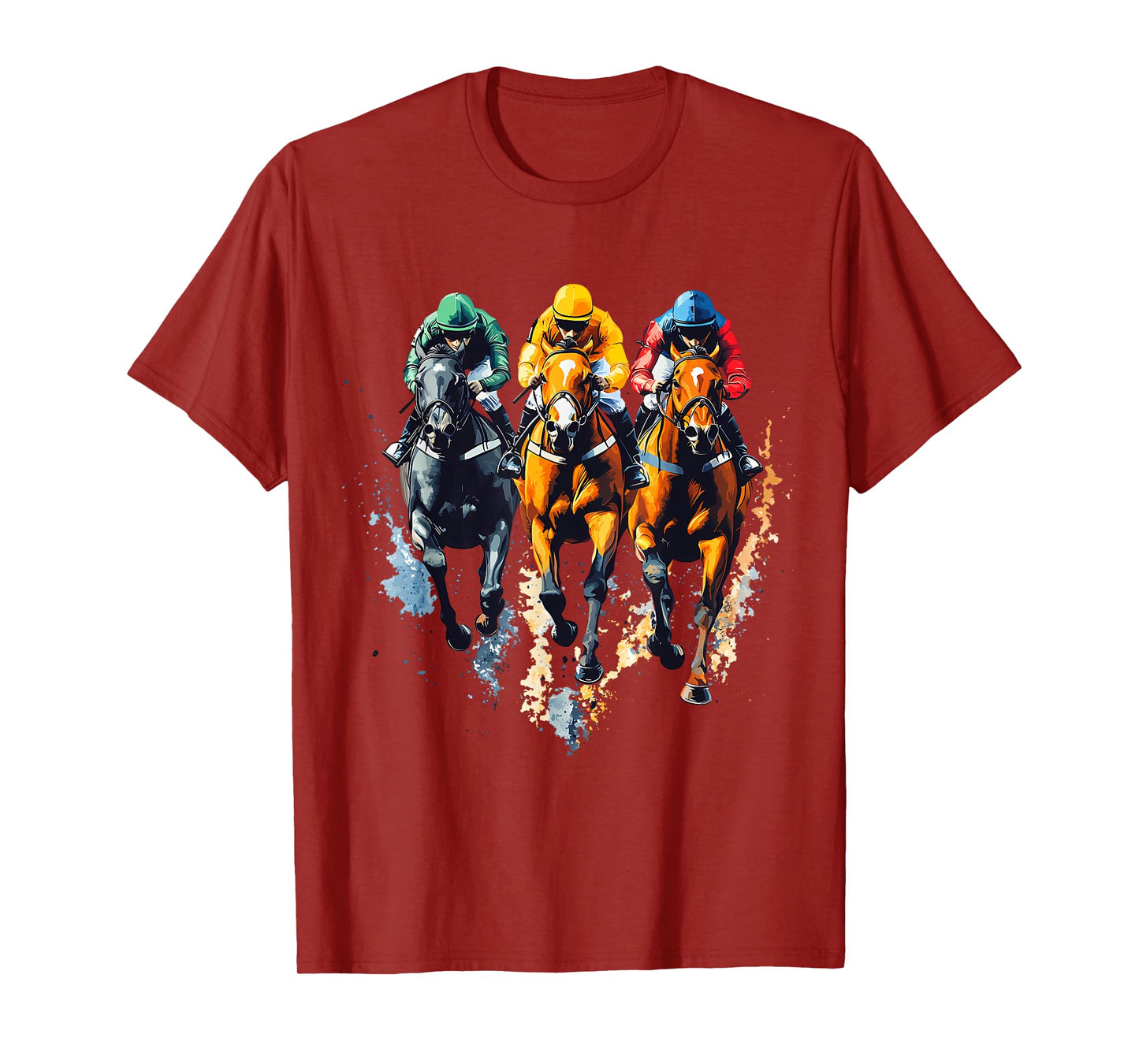 Vintage Horse Racing Derby Horse T-Shirt