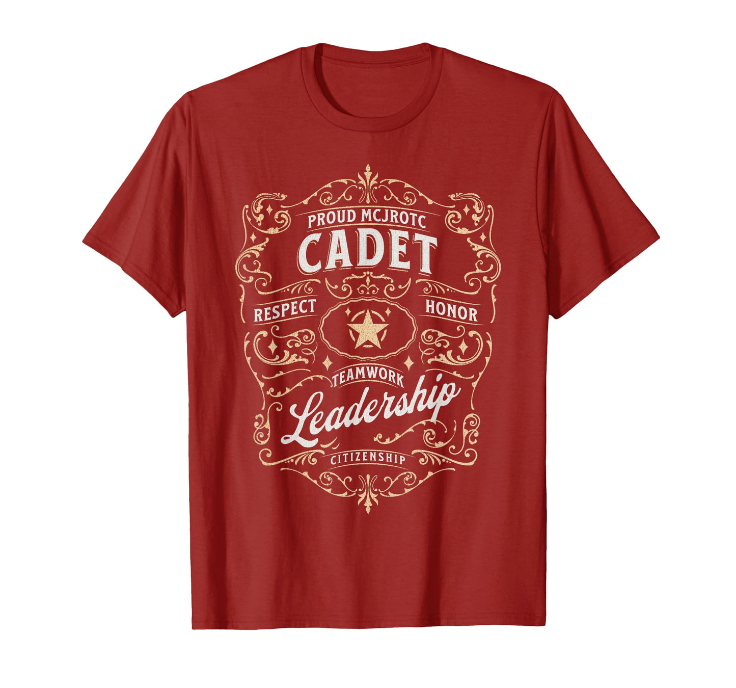 MCJROTC Cadet JROTC Leader Military Mens Boys Girls MCJROTC T-Shirt