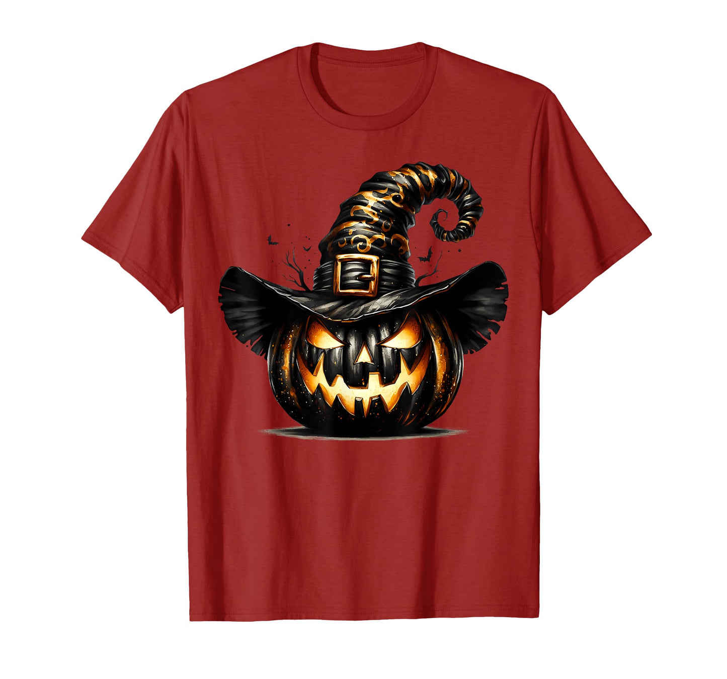 Halloween Gothic Witch Pumpkin Graphic for Witches Goth Mom T-Shirt
