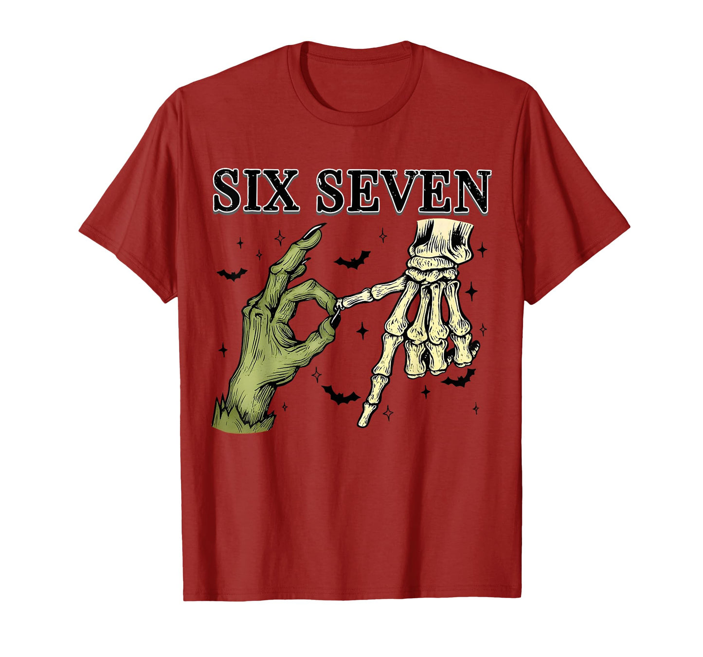 Vintage Six Seven Meme Retro Gift for Men Women Kid Boy Girl T-Shirt
