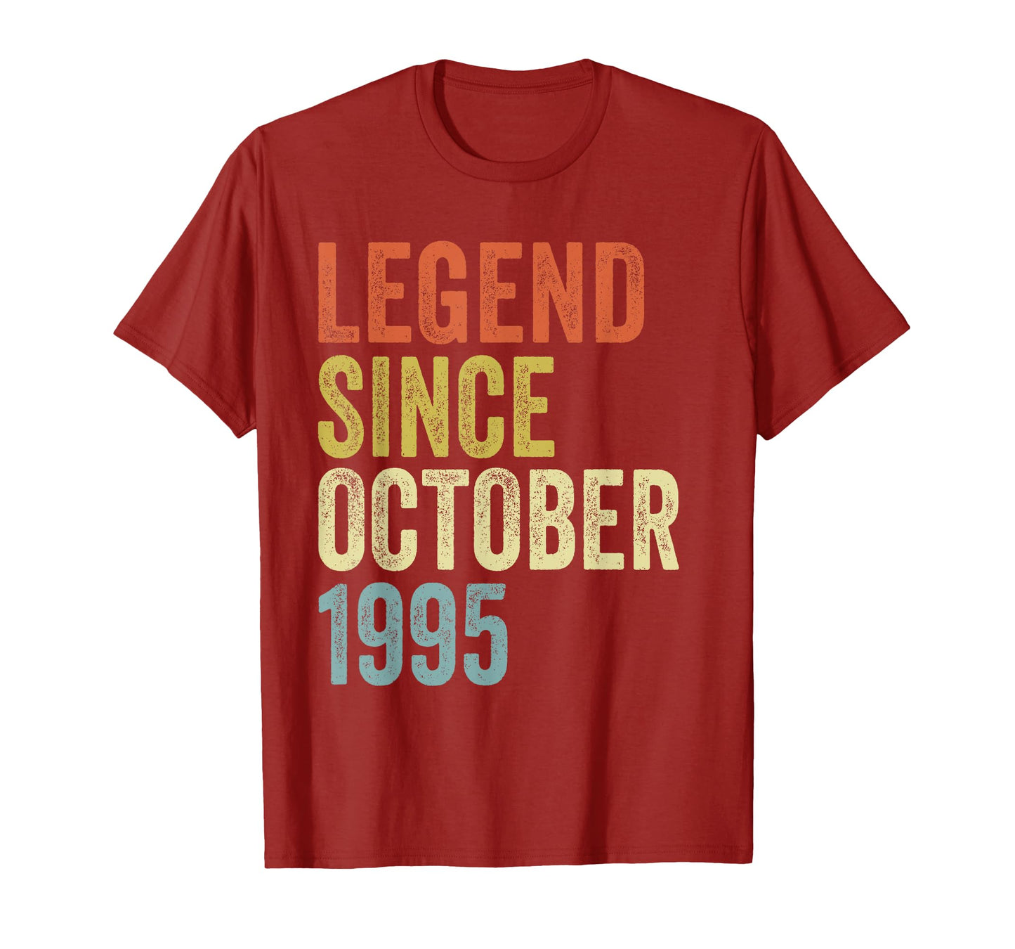 Legend Since October 1995 30th Birthday Gifts 30 Year Old T-Shirt