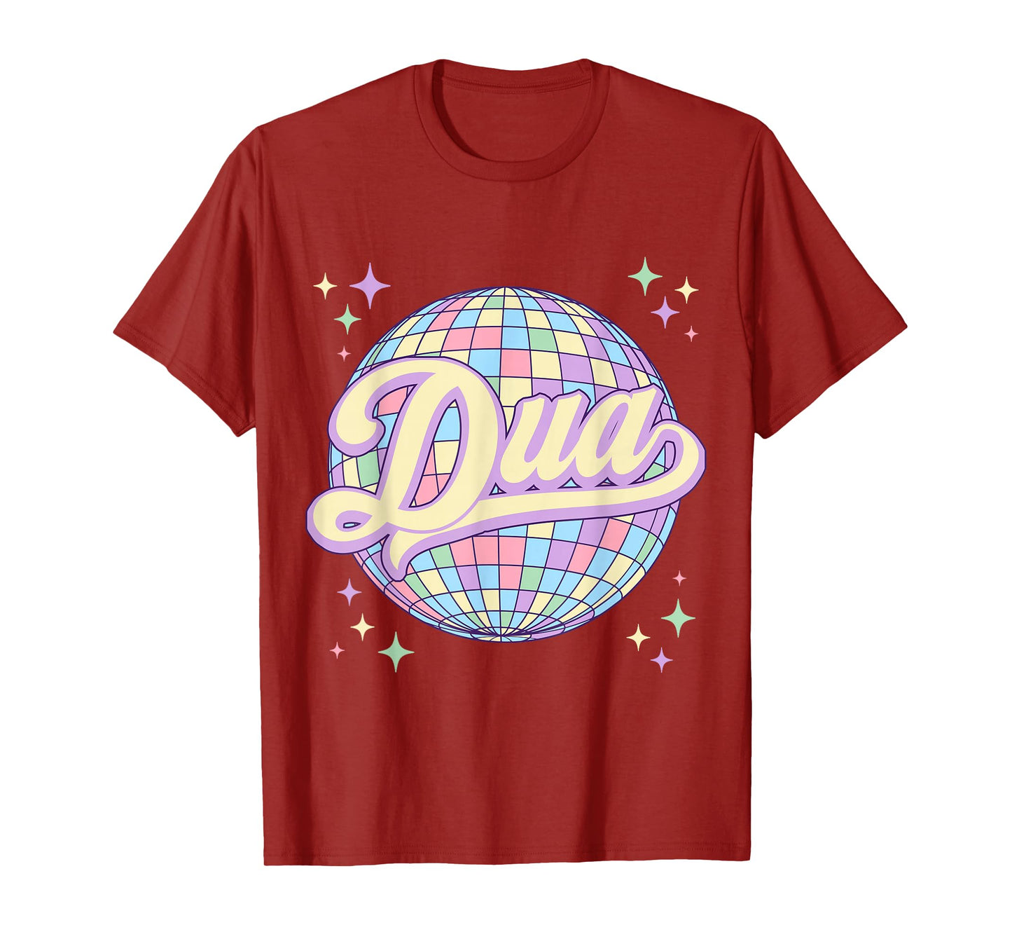 Dua Personalized Name 80s I Love Dua Vintage T-Shirt