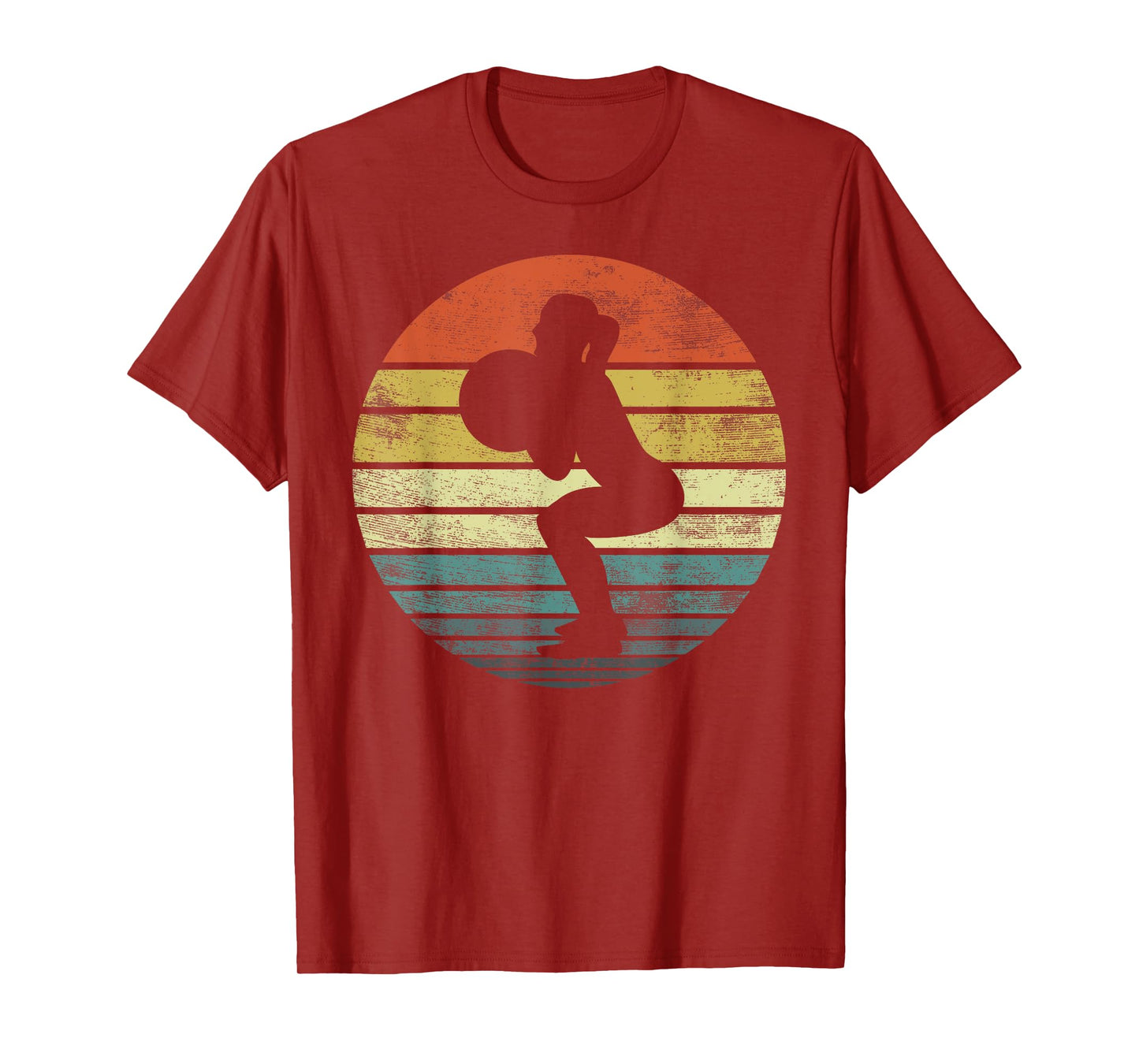 Powerlifting Gifts Weightlifting Retro Vintage Fitness Gym T-Shirt
