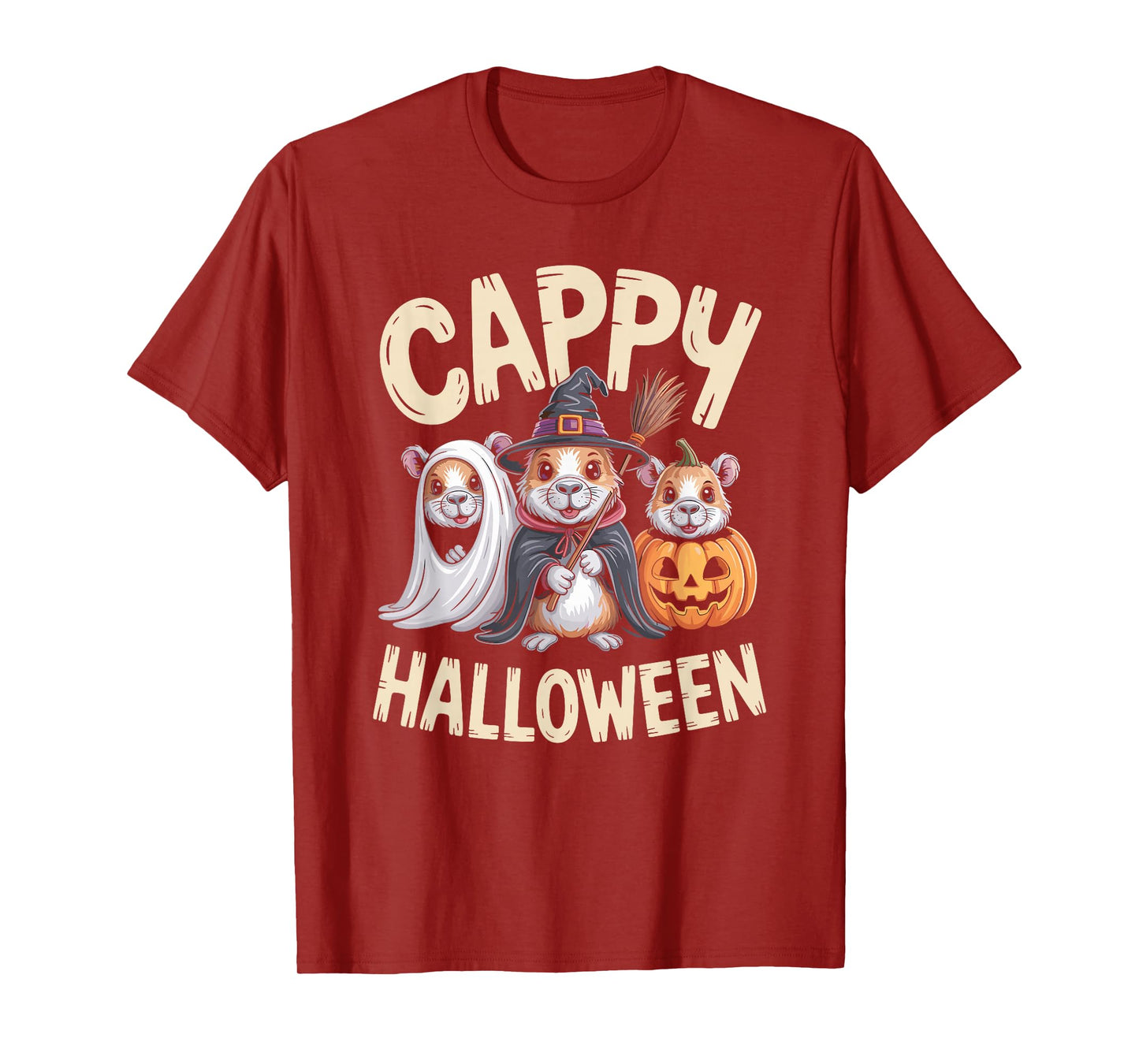 Cappy Halloween Funny Capybara T-Shirt