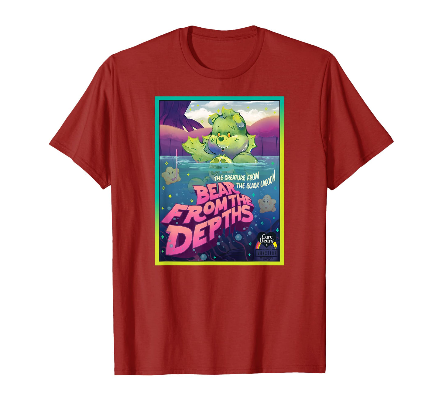 Care Bears x Universal Monsters Good Luck Bear Creature T-Shirt
