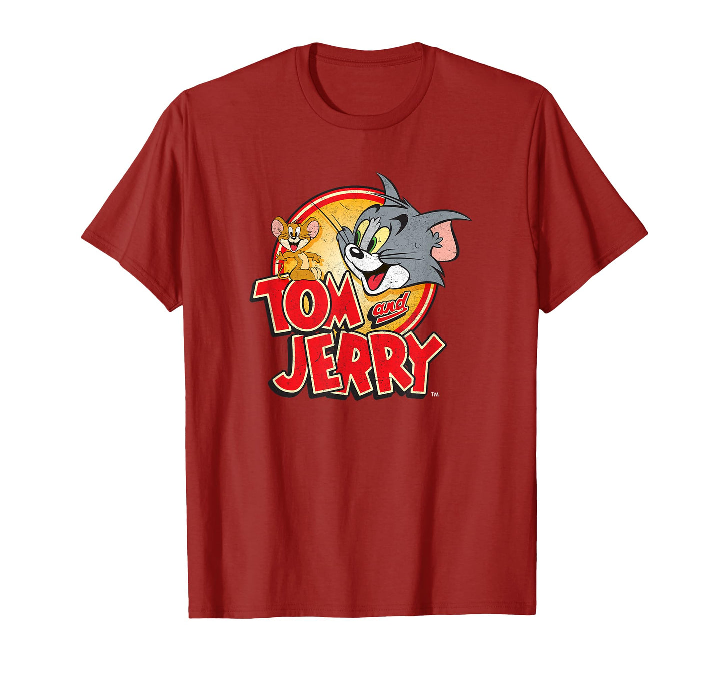 Tom and Jerry Vintage Graphic PAPL2328 T-Shirt