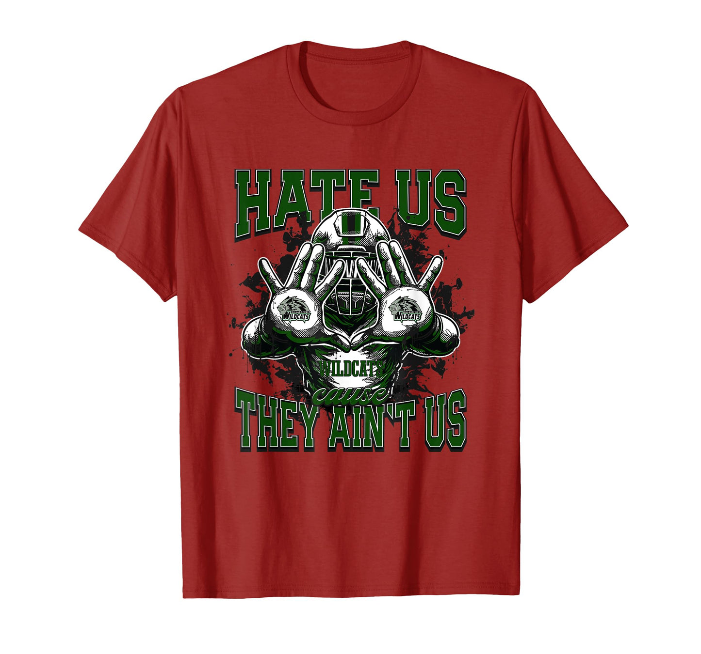 Millard West Wildcats Logo Hate Us Cause They Ain't HS T-Shirt