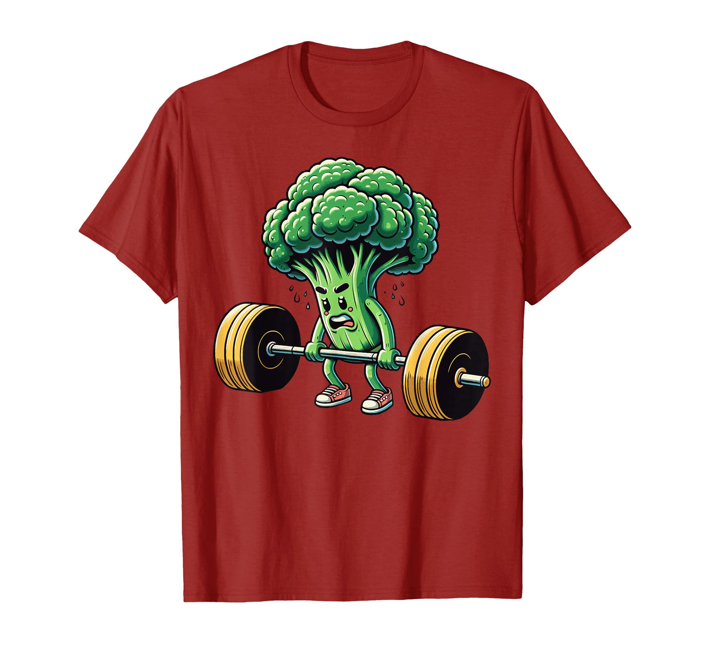 Deadlift Tshirt Broccoli Gym Fitness Motivation Bodybuilding T-Shirt