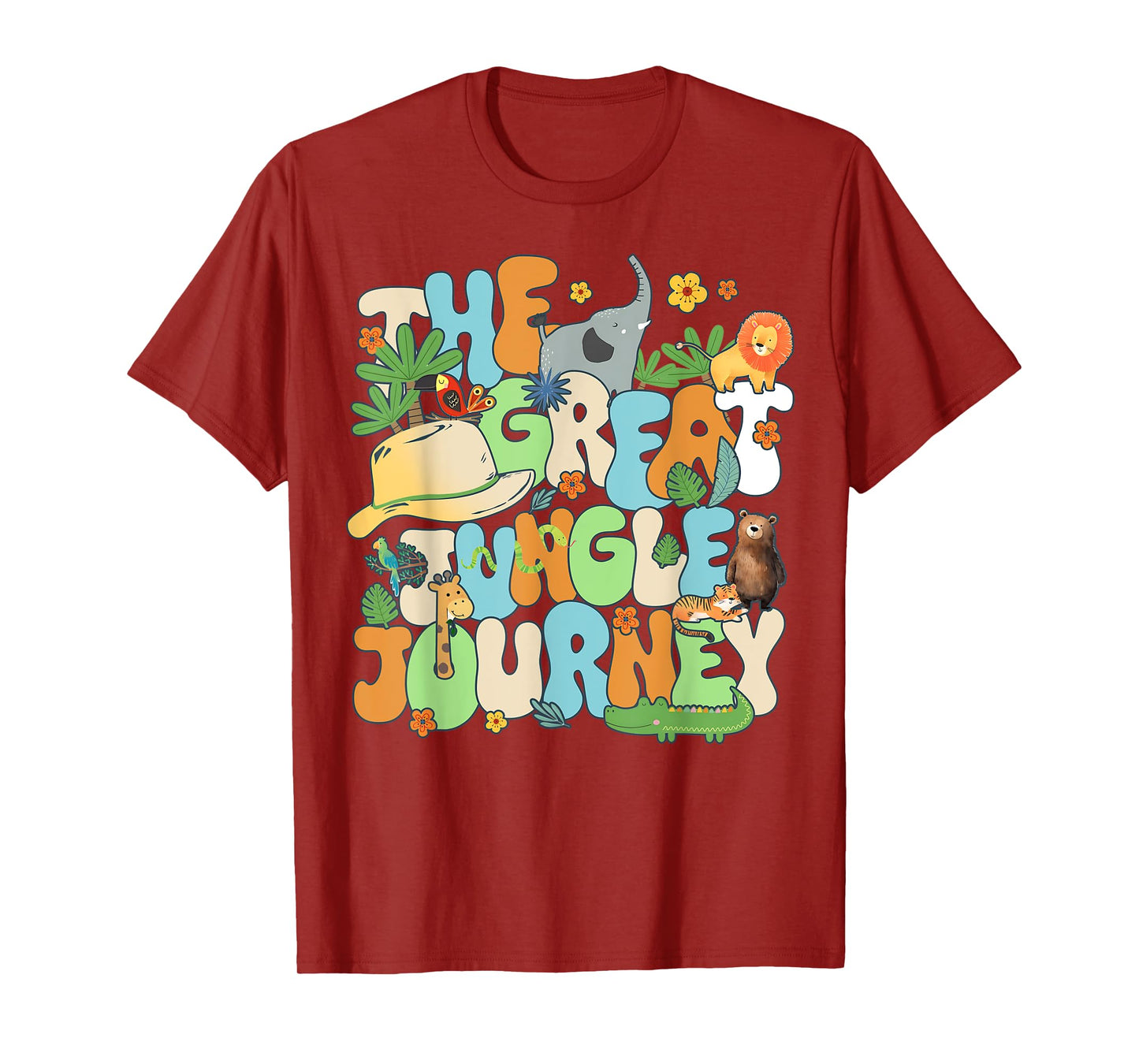 The Great Jungle Journey VBS 2025 Summer Bible Camp T-Shirt