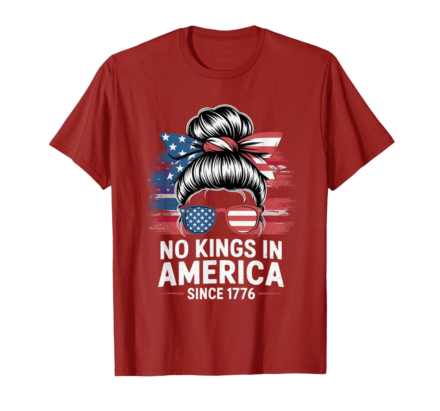 womens no kings in america day, since 1776 fight oligarchy T-Shirt