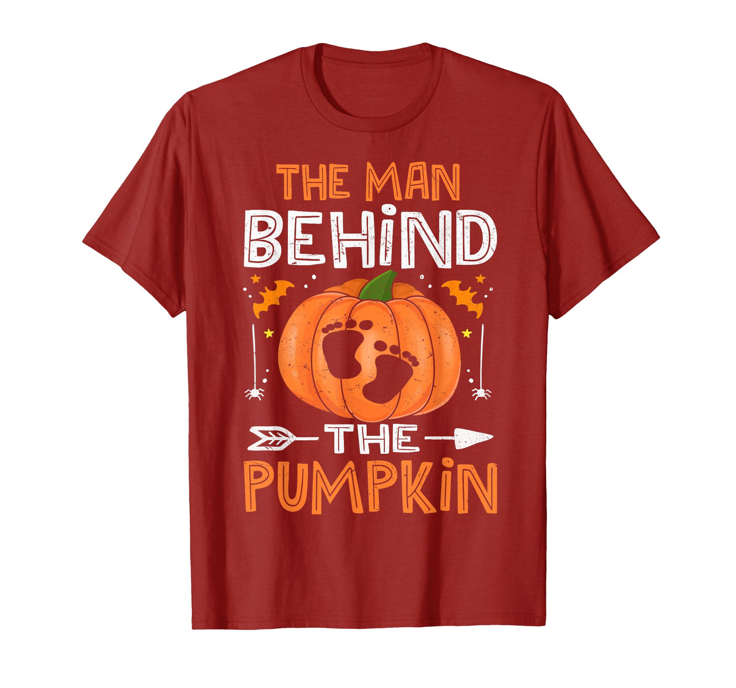Daddy Halloween Pregnancy Shirt, The Man Behind The Pumpkin T-Shirt