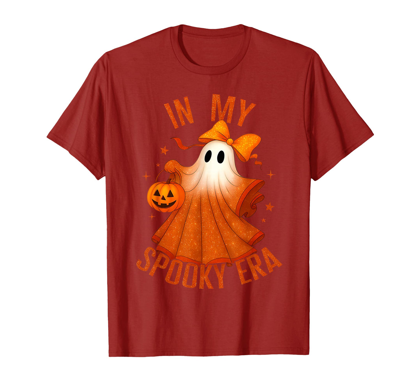 in My Spooky Era Cute Ghost Halloween Costume Girl Women Kid T-Shirt