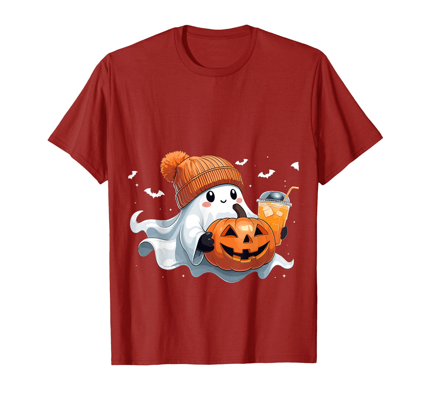 Cute Ghost Halloween Costume Funny Spooky Season T-Shirt