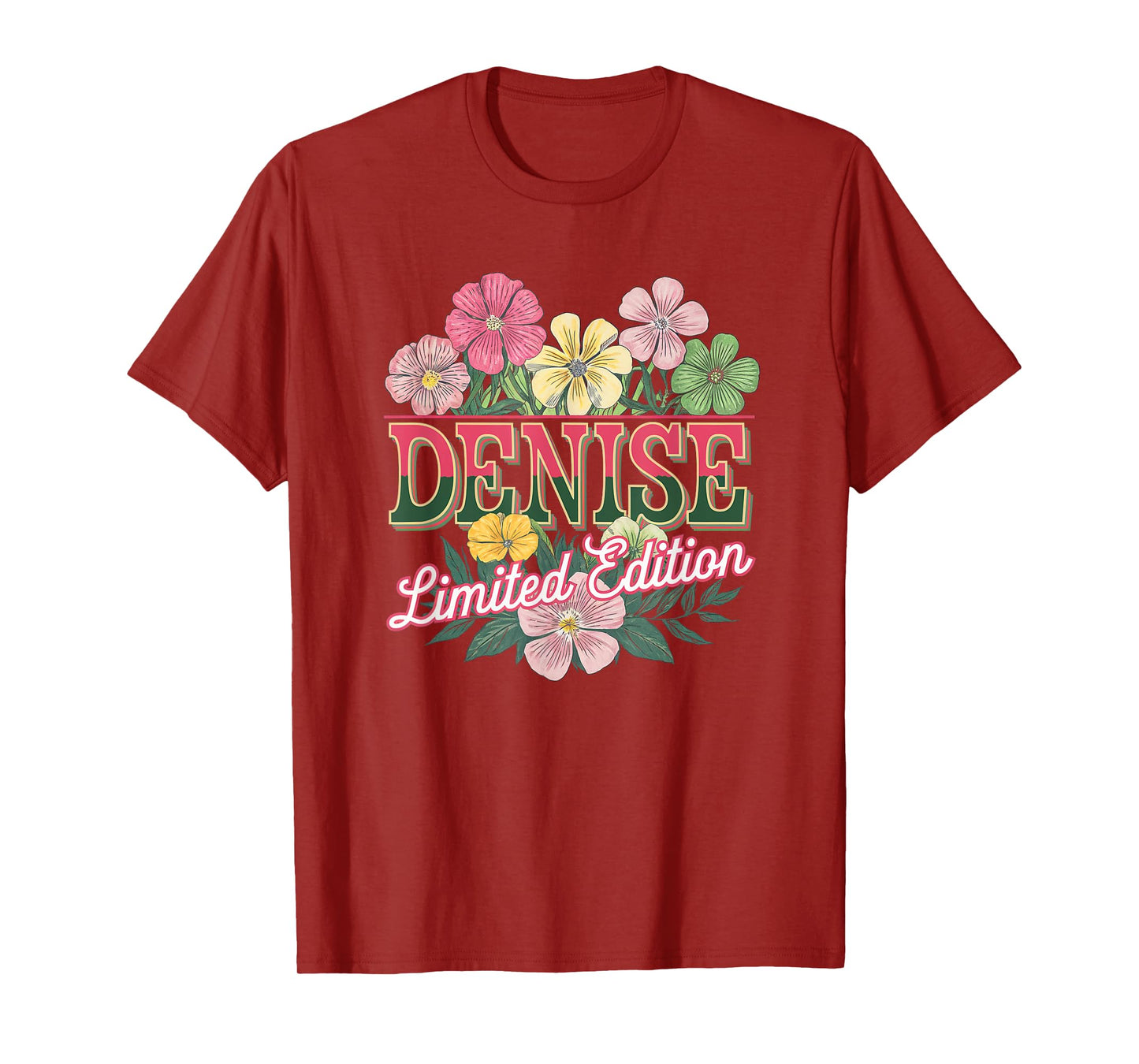 Denise Limited Edition Vintage Custom Name Wife Grandma T-Shirt