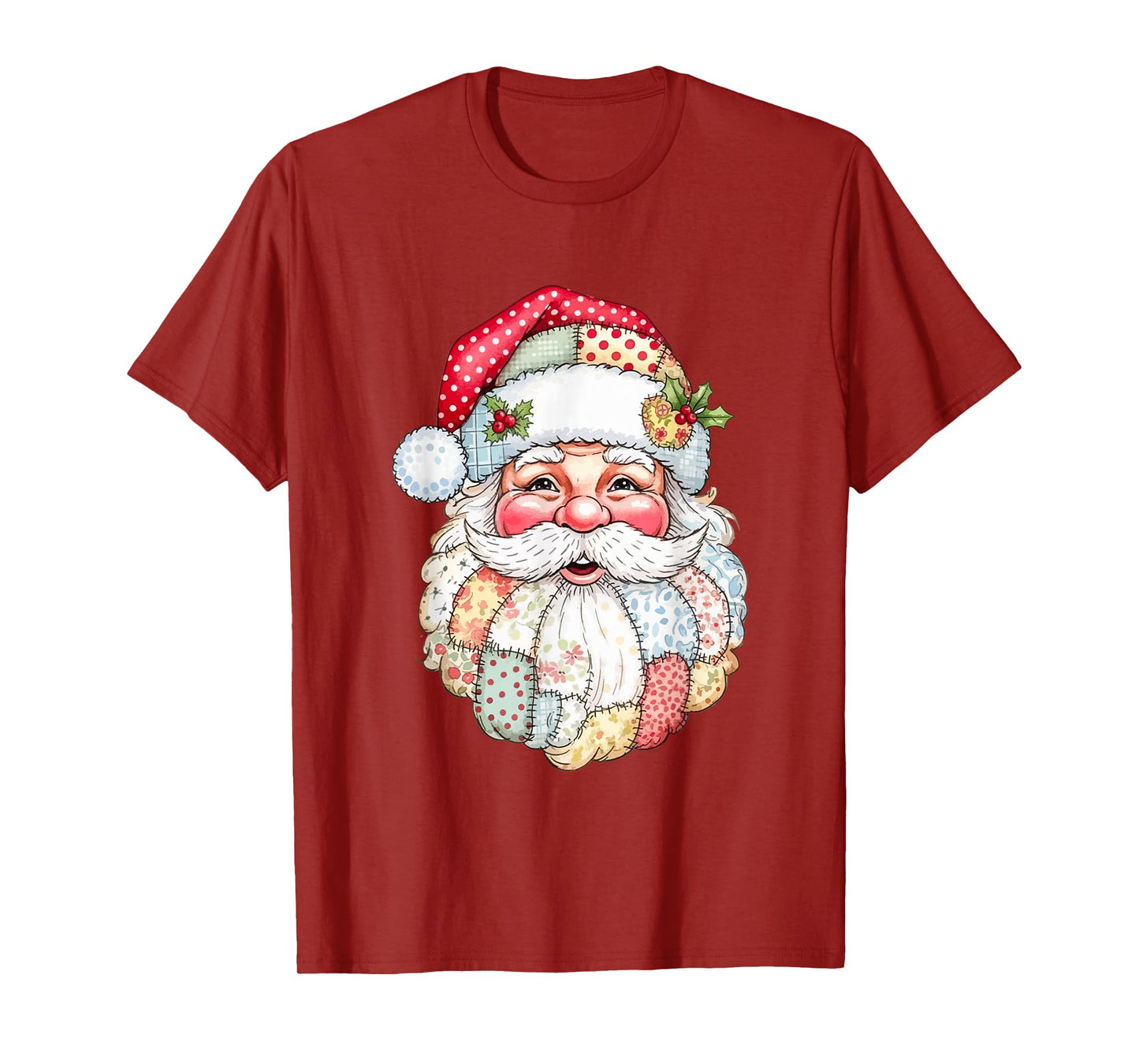 Vintage Retro Funny Santa Claus Christmas Holiday Merry Xmas T-Shirt