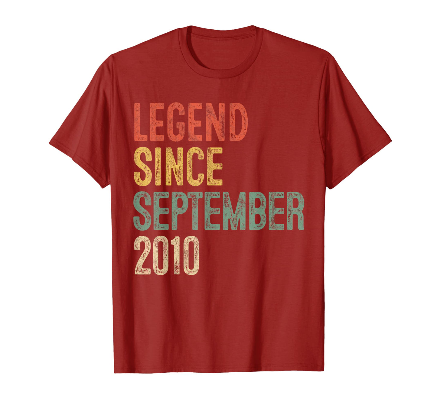 Legend 2010 15th Birthday Gifts for Boy Girl 15 Year Old T-Shirt