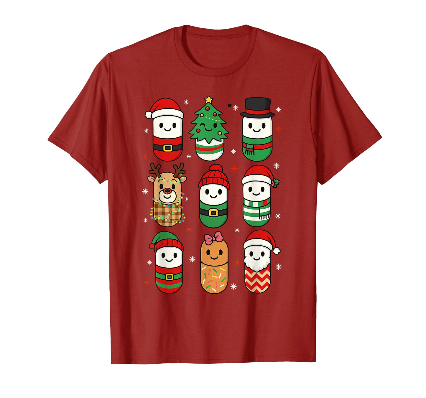 Pharmacy Christmas Xmas Vibes Pharmacist Pharm Tech T-Shirt