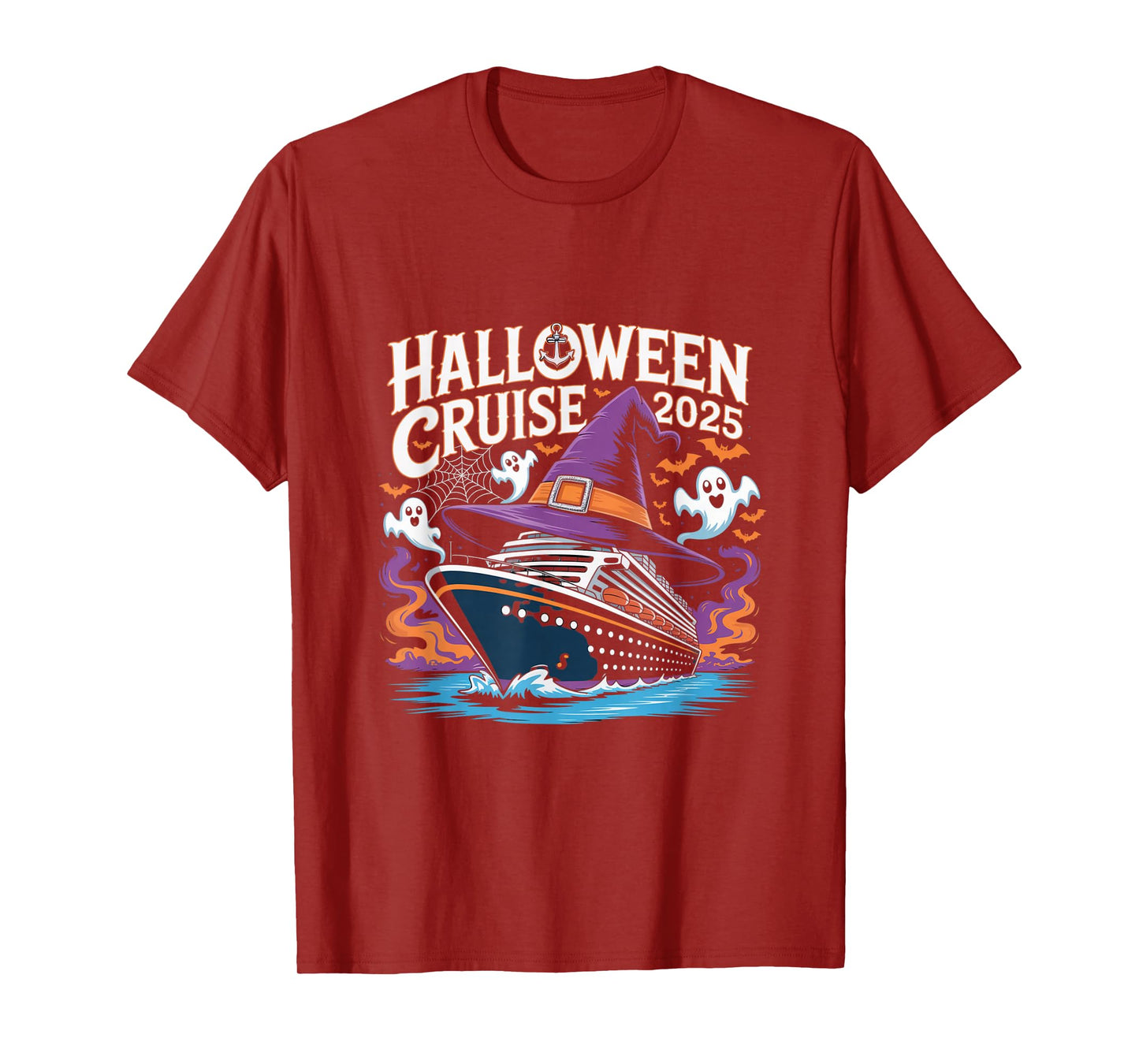 Halloween Cruise 2025 – Spooky Haunted Ship Vacation T-Shirt