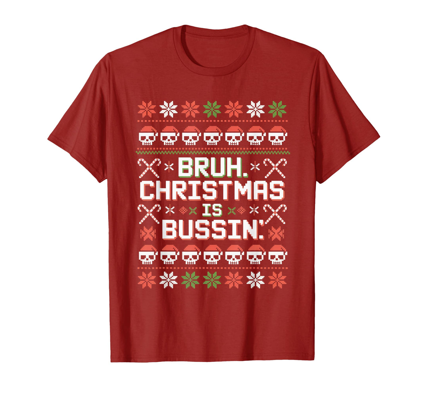 Funny Gen Alpha Gen Z Slang Funny Christmas Sweater T-Shirt