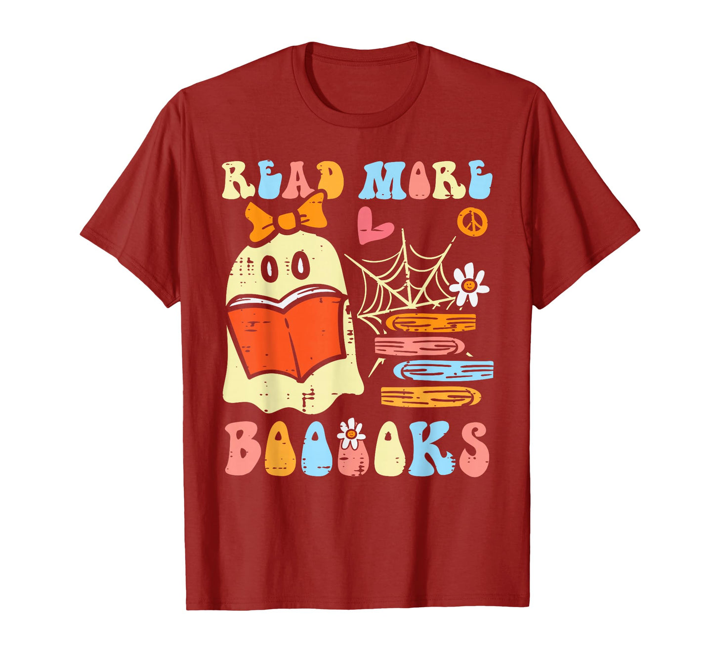 Halloween Teacher Read More Books Librarian Costume Women T-Shirt