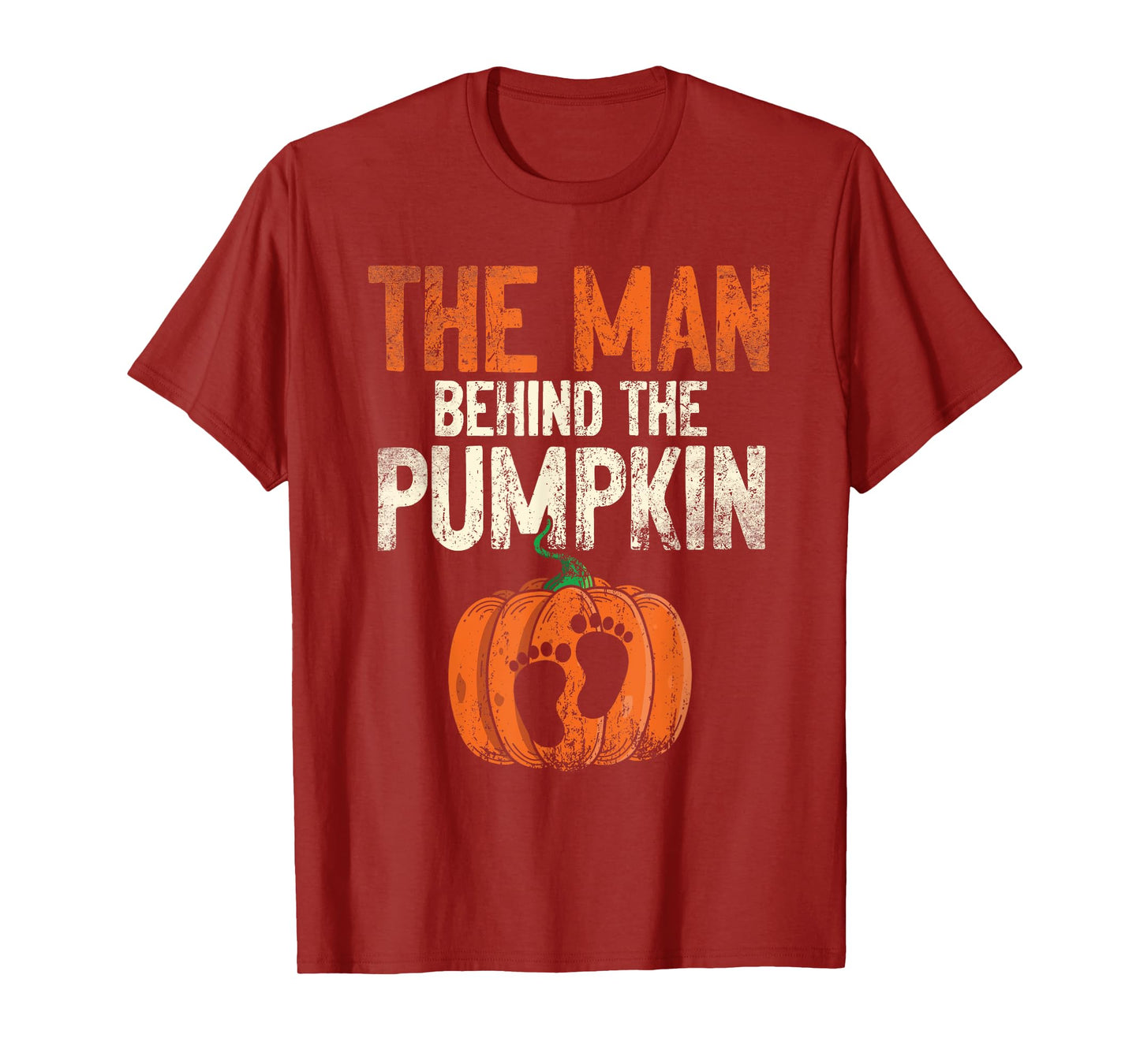 Halloween Pregnancy Announcement The Man Behind The Pumpkin T-Shirt