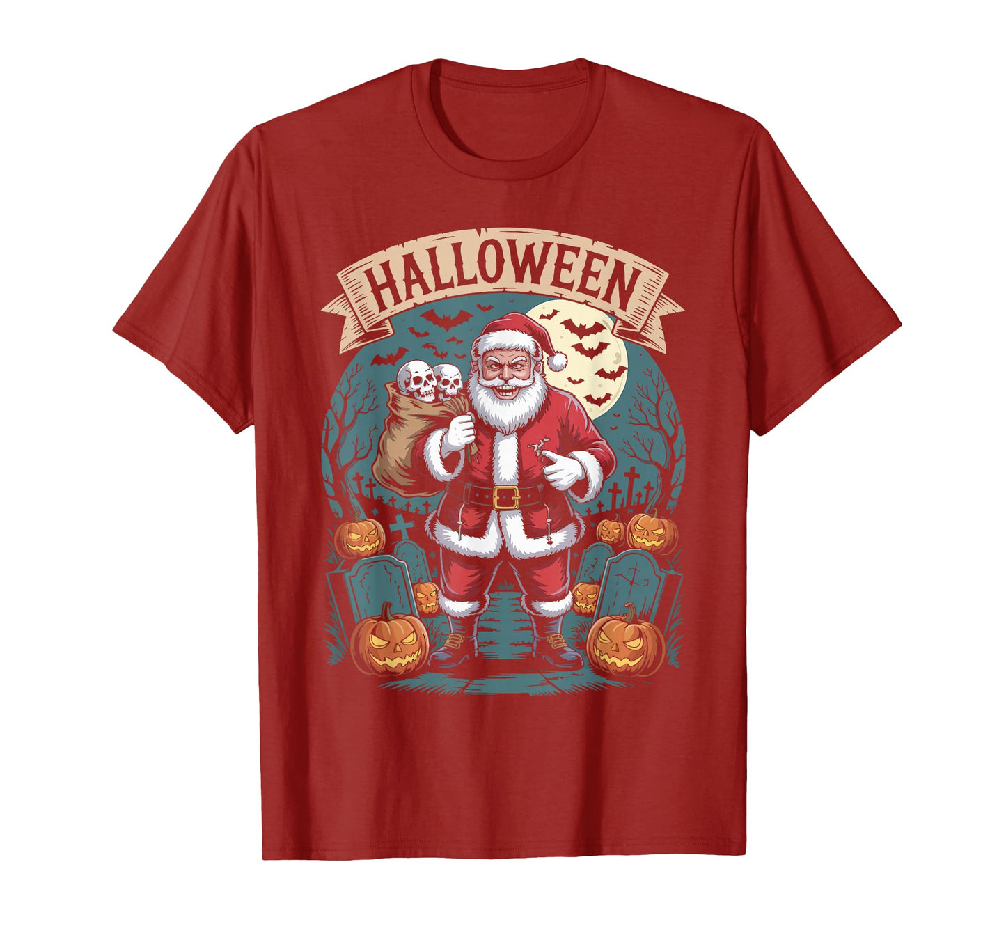 Funny Pumpkin Halloween T-Shirt